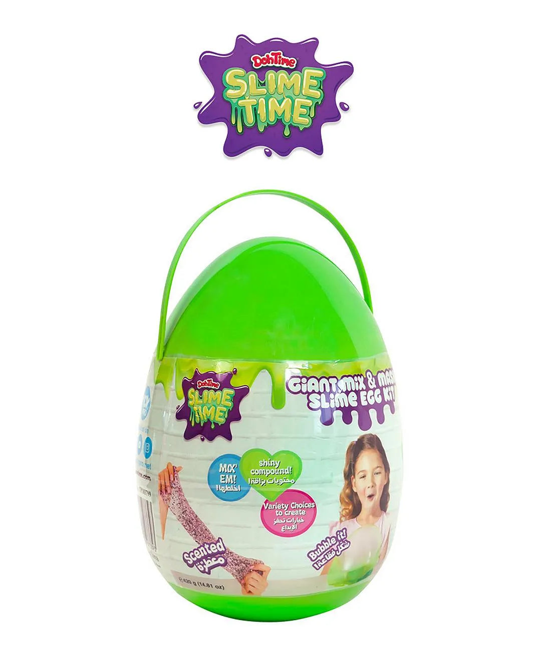 دوه تايم مجموعة بيض سلايم تايم العملاقة سلايم DohTime