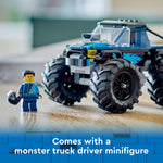 ليجو 60402 سيتي شاحنة الوحش الأزرق مكعبات التركيب LEGO