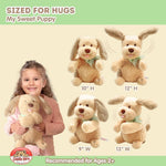 كادل بارن دمية جروي اللطيف التفاعلية الالعاب القطنية Cuddle Barn
