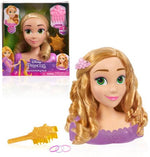 ديزني برينسس دمية تصفيف راس الاميرة رابونزيل دمية مع اكسسوارات Disney