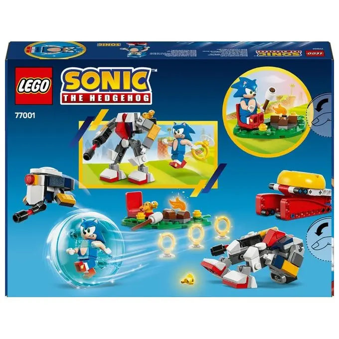 ليجو 77001 سونيك كامب فاير كلاش مكعبات التركيب LEGO