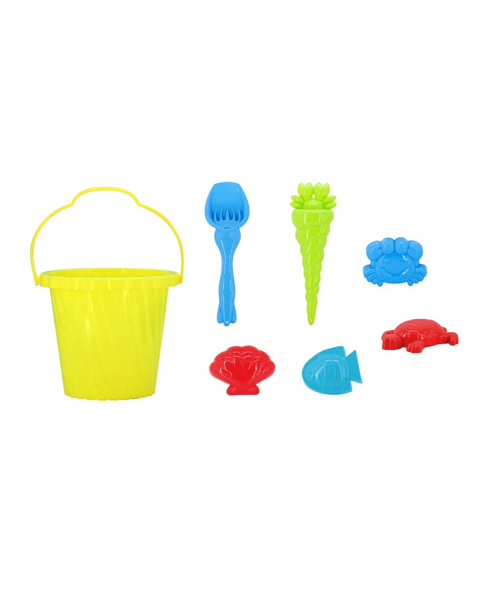 موندو دلو ألعاب الشاطئ 6 قطع متنوع ألعاب الرمل والبحر Mondo