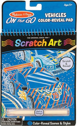 ميليسا اند دوج لعبة تلوين المركبات بالخدش رسم و تلوين Melissa and Doug