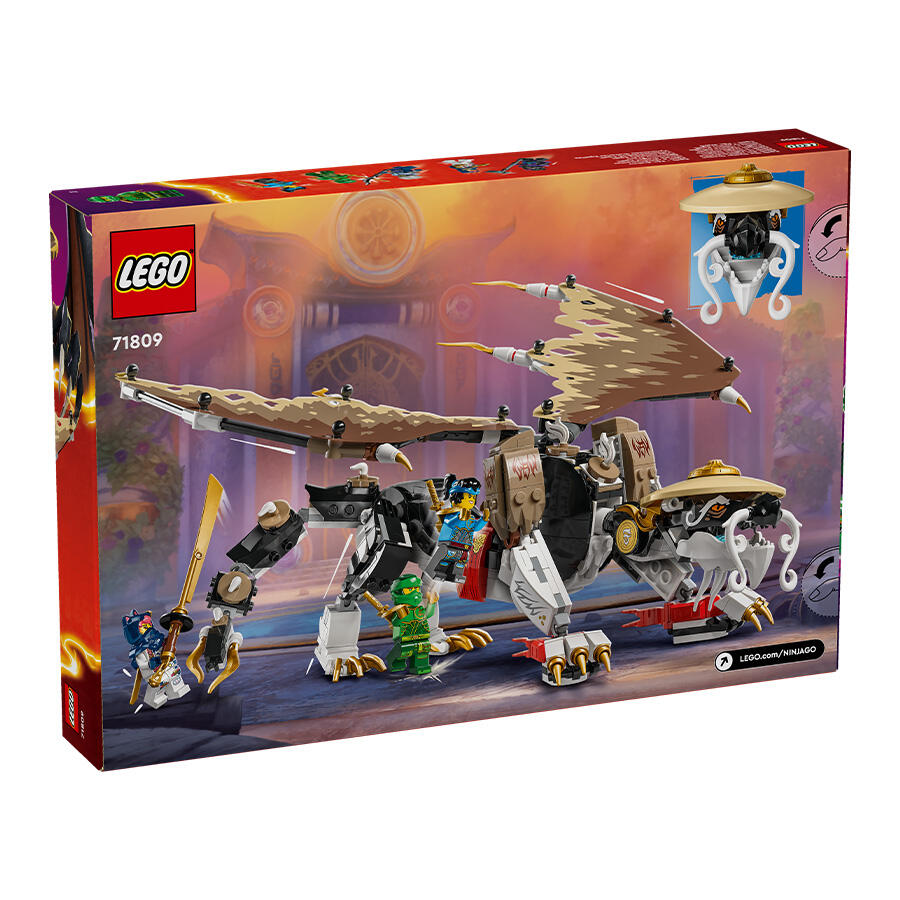 ليجو نينجاغو مكعبات بناء إيجالت بطل التنين مكعبات التركيب LEGO