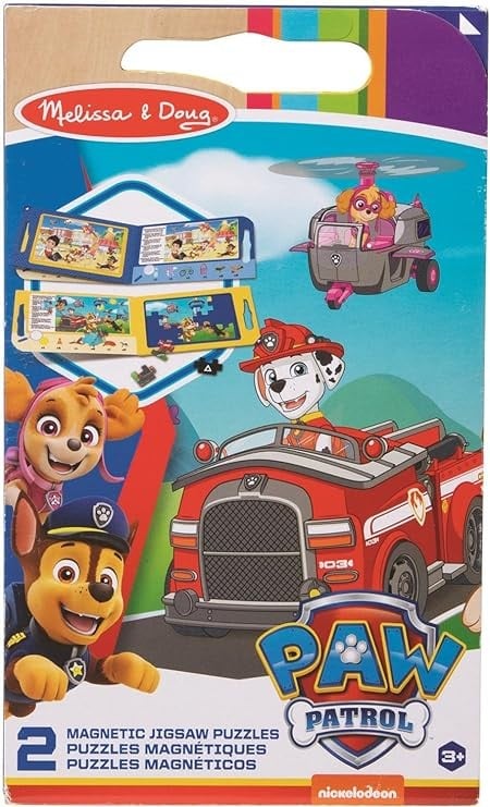 ميليسا اند دوج باو باترول كتاب البزل المغناطيسيه رسم و تلوين Melissa and Doug