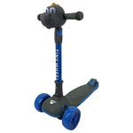 تايني ويل سكوتر ديناصور رمادي وأزرق 3 كفرات قابل للطي سكوتر 3 عجلات Tiny Wheel