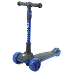 تايني ويل سكوتر ديناصور رمادي وأزرق 3 كفرات قابل للطي سكوتر 3 عجلات Tiny Wheel