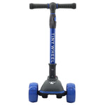 تايني ويل سكوتر ديناصور رمادي وأزرق 3 كفرات قابل للطي سكوتر 3 عجلات Tiny Wheel