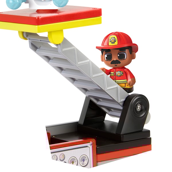 تايل تاون مكعبات شاحنة إطفاء مغناطيسية مكعبات التركيب Tile Town