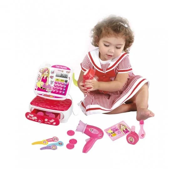 ماكينة تسجيل المدفوعات وردي التسوق والوظائف LOCAL