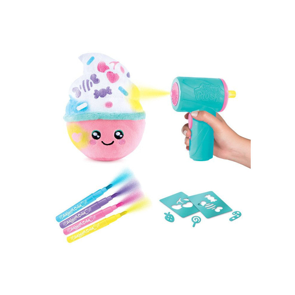 اير برش دمية فودتاستك ميني رسم و تلوين Airbrush Plush