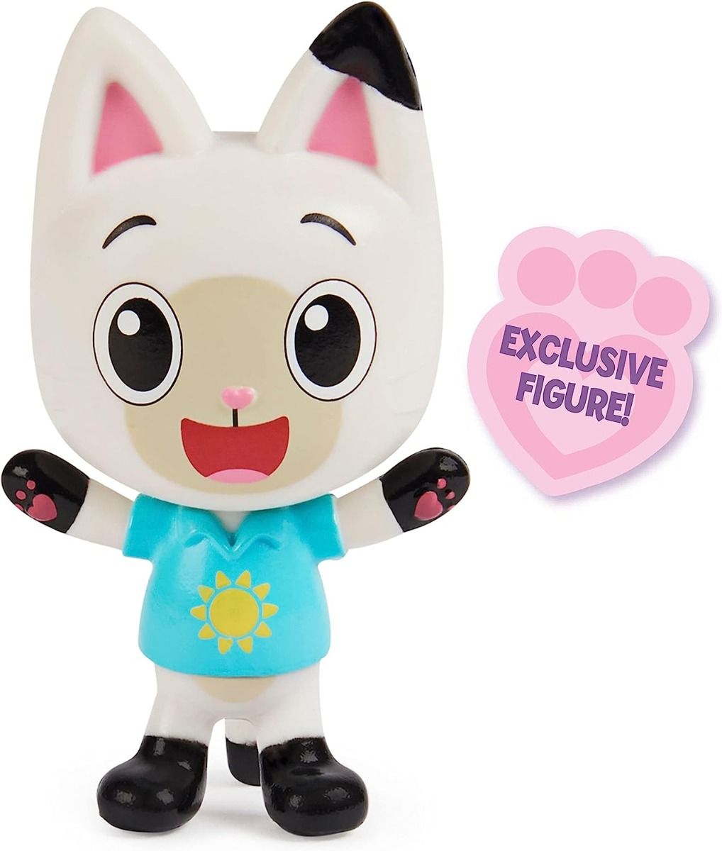 غابي دول هاوس سيارة كارليتا مع شخصية باندي باوز اكسسوارت الدمى Gabby Dollhouse