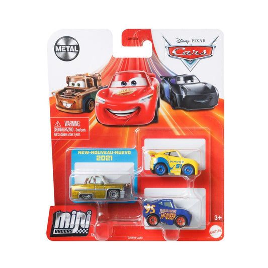 ديزني كارز ميني ريسرز ريس المركبات المتنوعه Disney