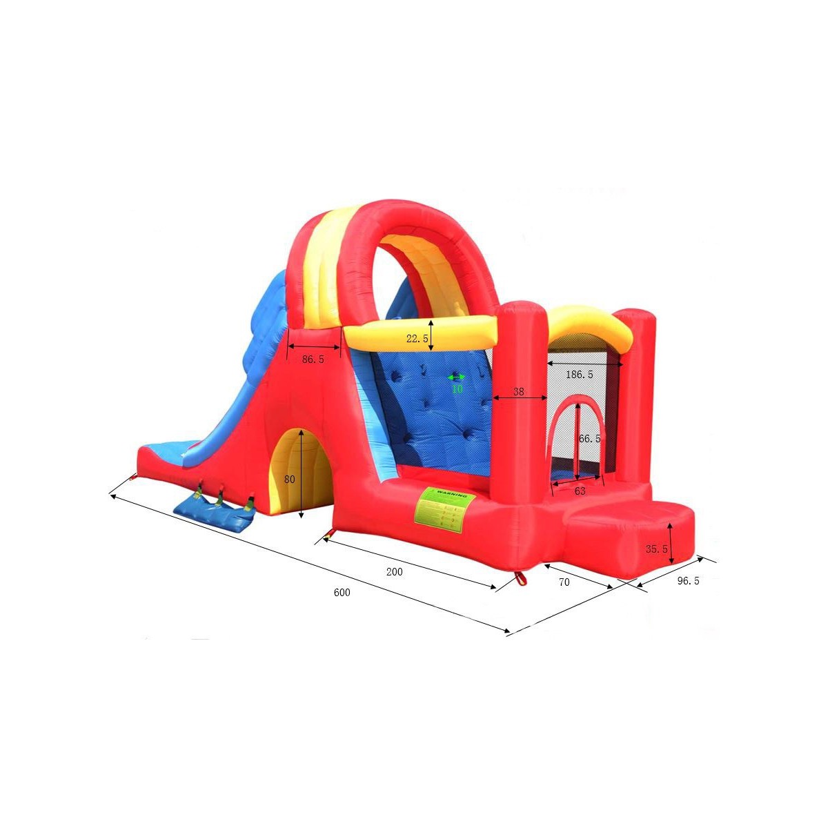 هابي هوب قلعة النطاطه الكبيرة النطاطات Happy Hop