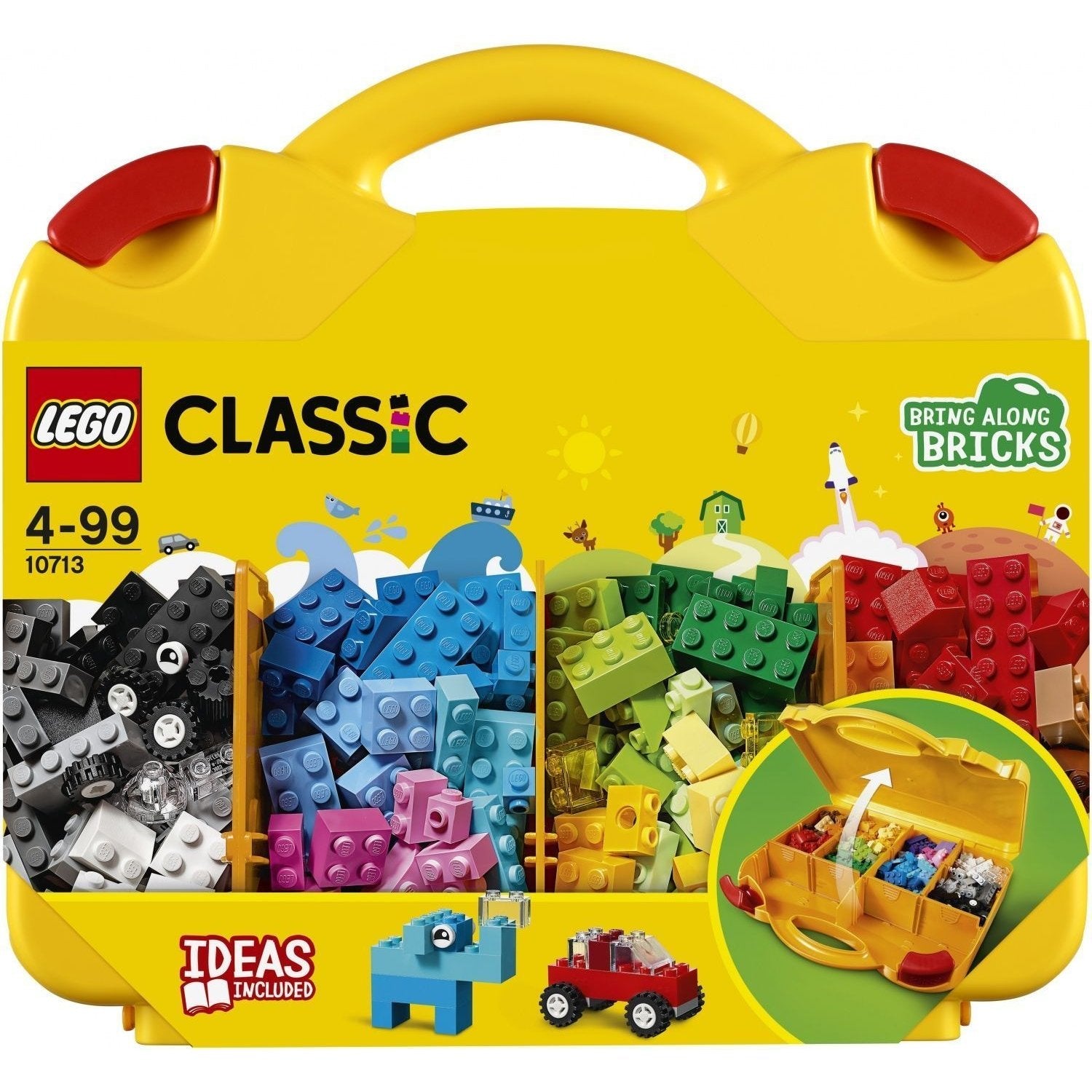 ليجو 10713 كلاسيك حقيبة كلاسيك كرييتف 213 قطعة مكعبات التركيب LEGO