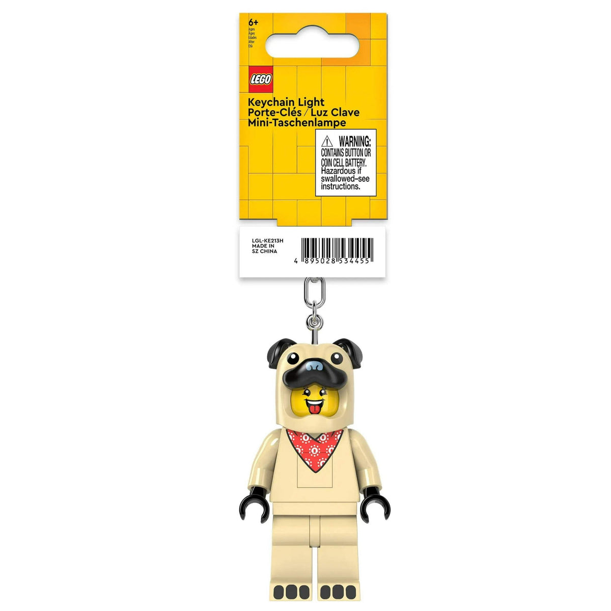 ليجو اي كيو سلسلة مفاتيح جرو بيج مكعبات التركيب LEGO