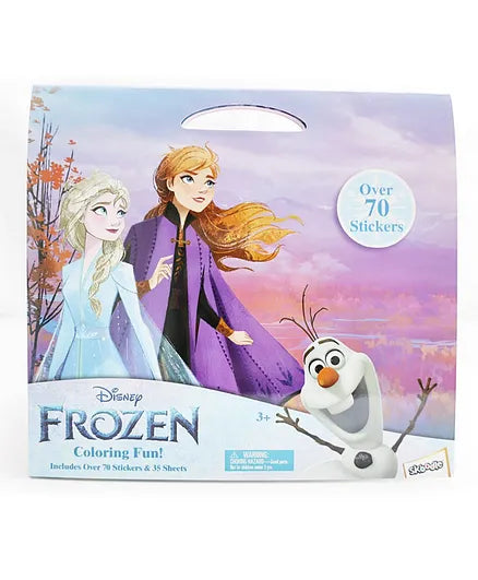 سكودل لوحة تلوين وأنشطة مع ملصقات فروزن رسم و تلوين Skoodle