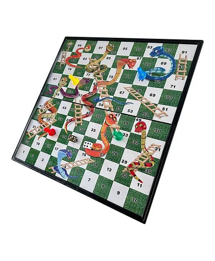 لعبة الثعبان والسلم المغناطيسية القابلة للطي العاب لوحية XIONG PAI TOYS