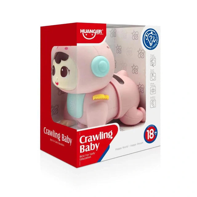 هوانجر الطفل الزحف مع موسيقى وردي مواليد تفاعلي HUANGER