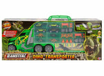 تيمسترز لعب شاحنة الديناصورات مع 4 مركبات و 4 ديناصورات ناقلة سيارات Teamsterz