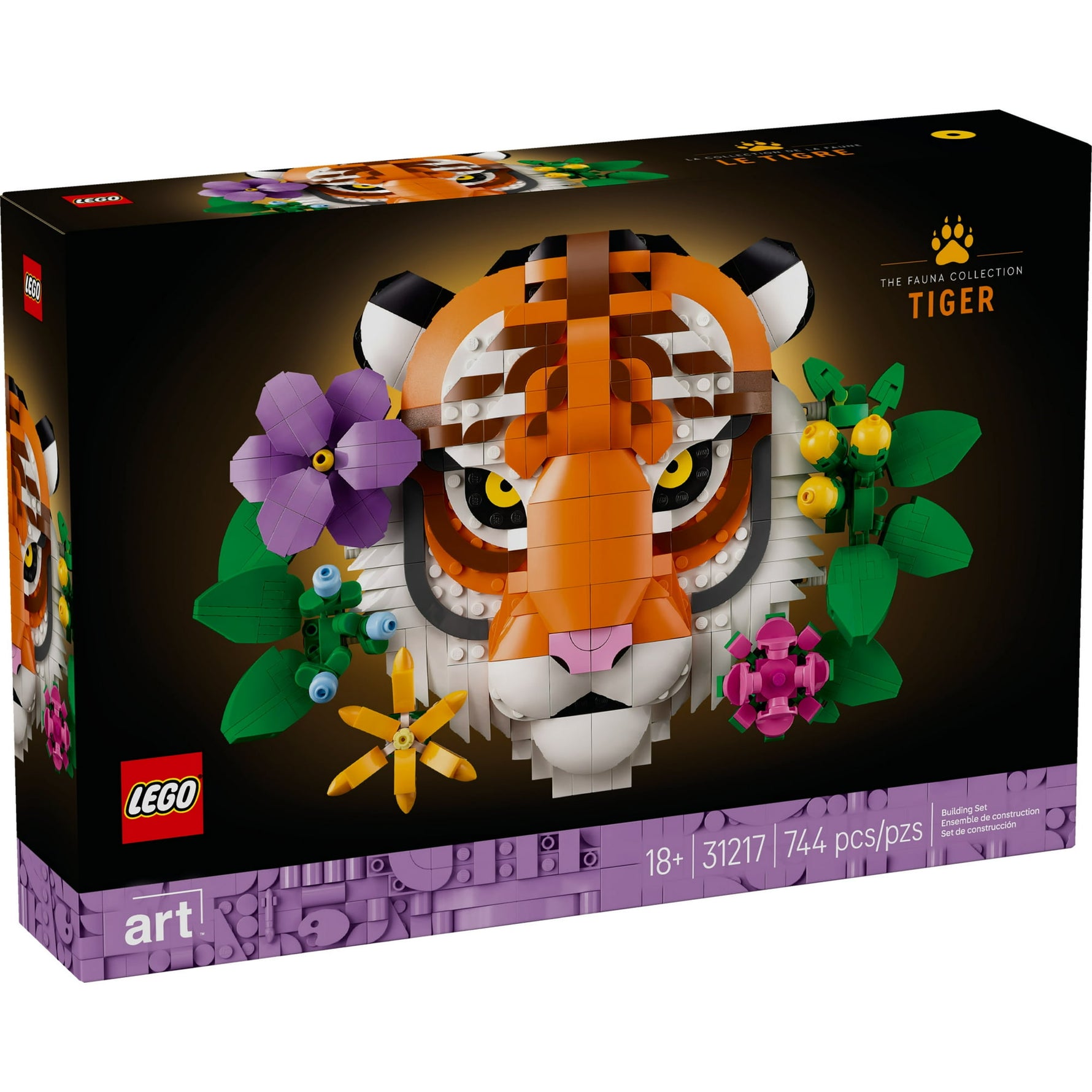 ليجو 31217 ارت فاونا تايجر مكعبات التركيب LEGO