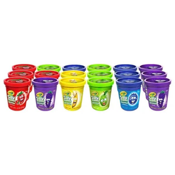 كرايولا صلصال معطر الحافلة المدرسية 18 قطعة الصلصال والمعجون Crayola