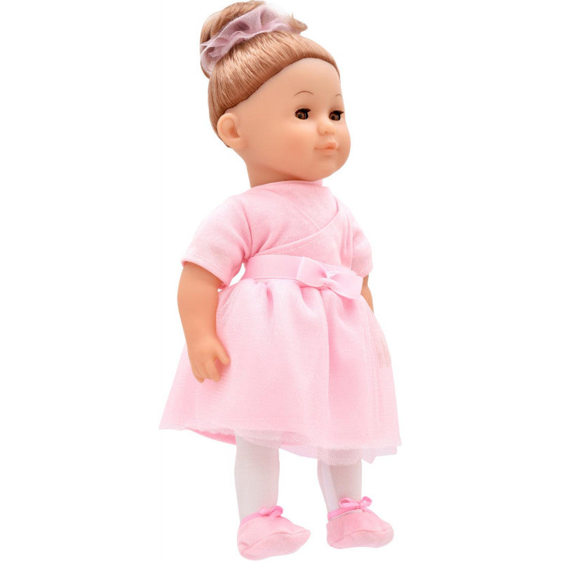 دولز وورلد دمية شارلوت بشعر بني 36 سم دمى المواليد Dolls World