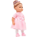 دولز وورلد دمية شارلوت بشعر بني 36 سم دمى المواليد Dolls World