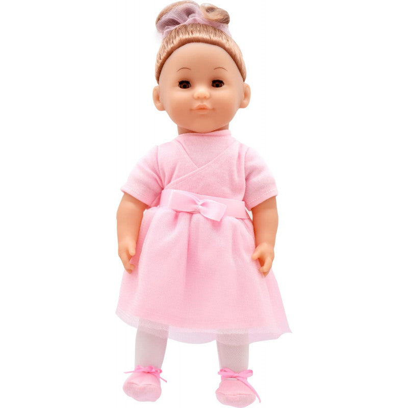 دولز وورلد دمية شارلوت بشعر بني 36 سم دمى المواليد Dolls World