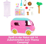 باربي لعب تشيلسي 2 في 1 من كامبر دمية مع اكسسوارات Barbie