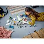ليجو 60367 سيتي طائرة الركاب مكعبات التركيب LEGO