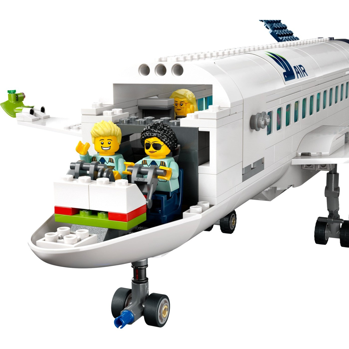 ليجو 60367 سيتي طائرة الركاب مكعبات التركيب LEGO