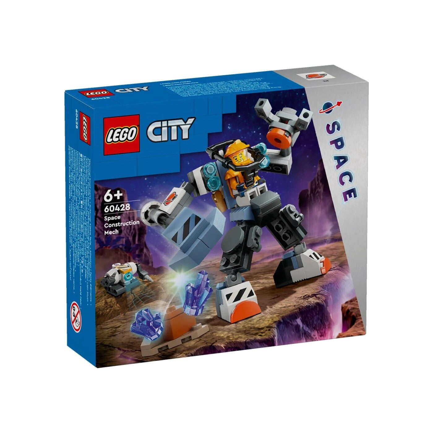 ليجو 60428 سيتي ميكانيكي بناء الفضاء مكعبات التركيب LEGO