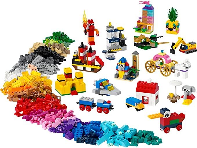 ليجو كلاسيك مجموعه المكعبات الكلاسيكيه مكعبات التركيب LEGO