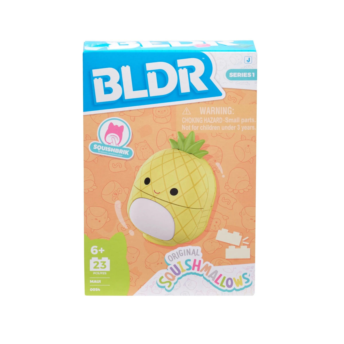 بيلدر مكعبات سكويشمالوز ماوي الأناناس مكعبات التركيب BLDR