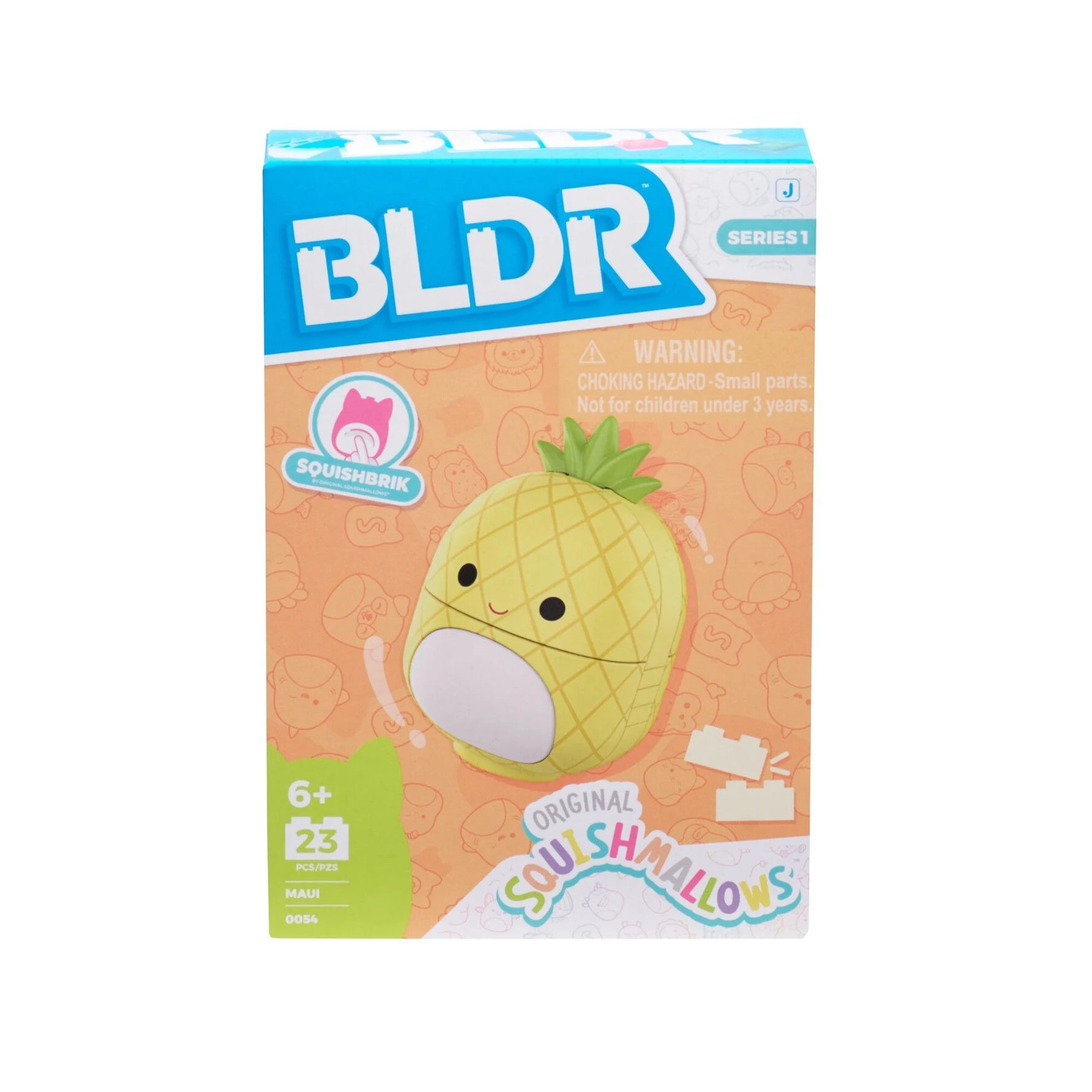 بيلدر مكعبات سكويشمالوز ماوي الأناناس مكعبات التركيب BLDR