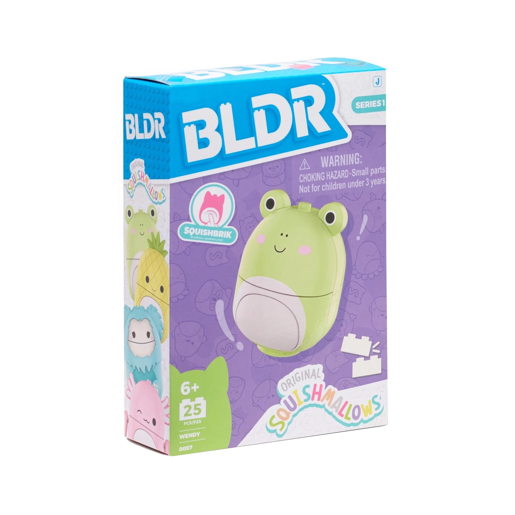 بيلدر مكعبات سكويشمالوز ويندي الضفدع مكعبات التركيب BLDR