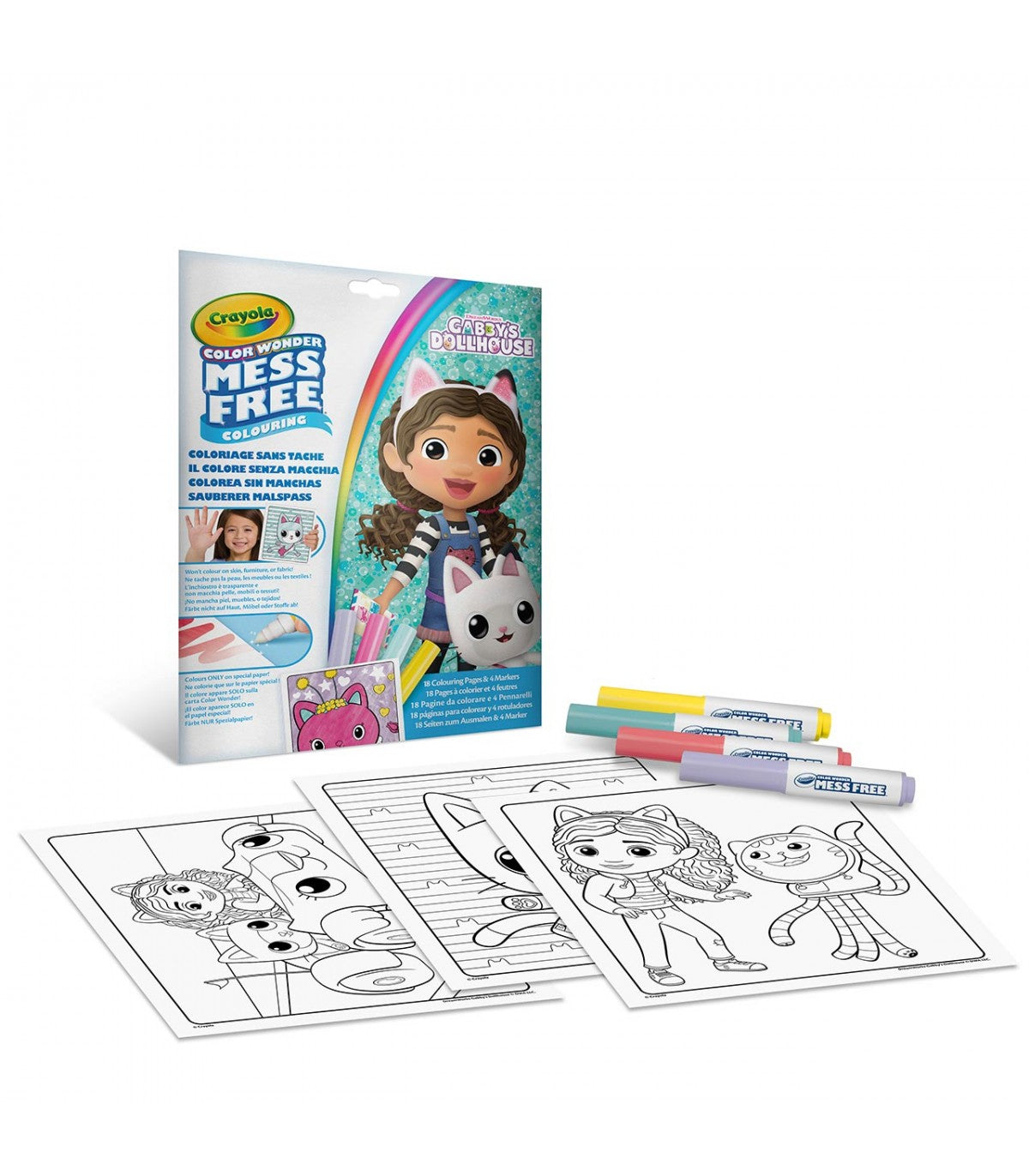 كرايولا دفتر تلوين غابي دول هاوس 18 صفحة رسم و تلوين Crayola