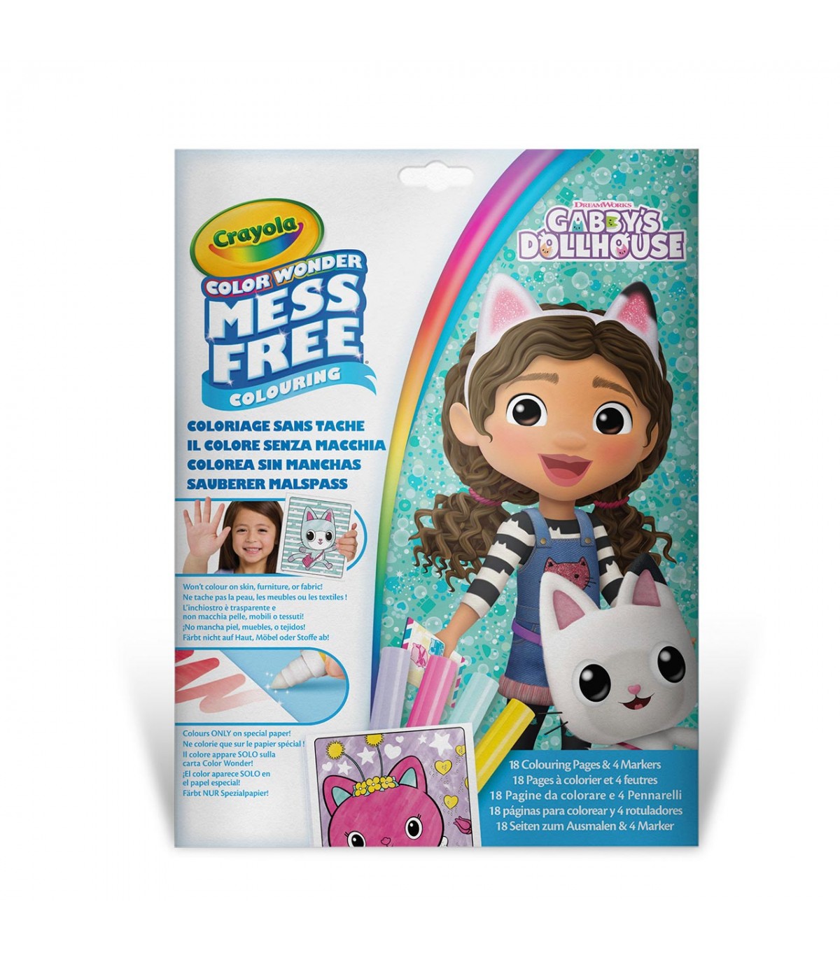 كرايولا دفتر تلوين غابي دول هاوس 18 صفحة رسم و تلوين Crayola