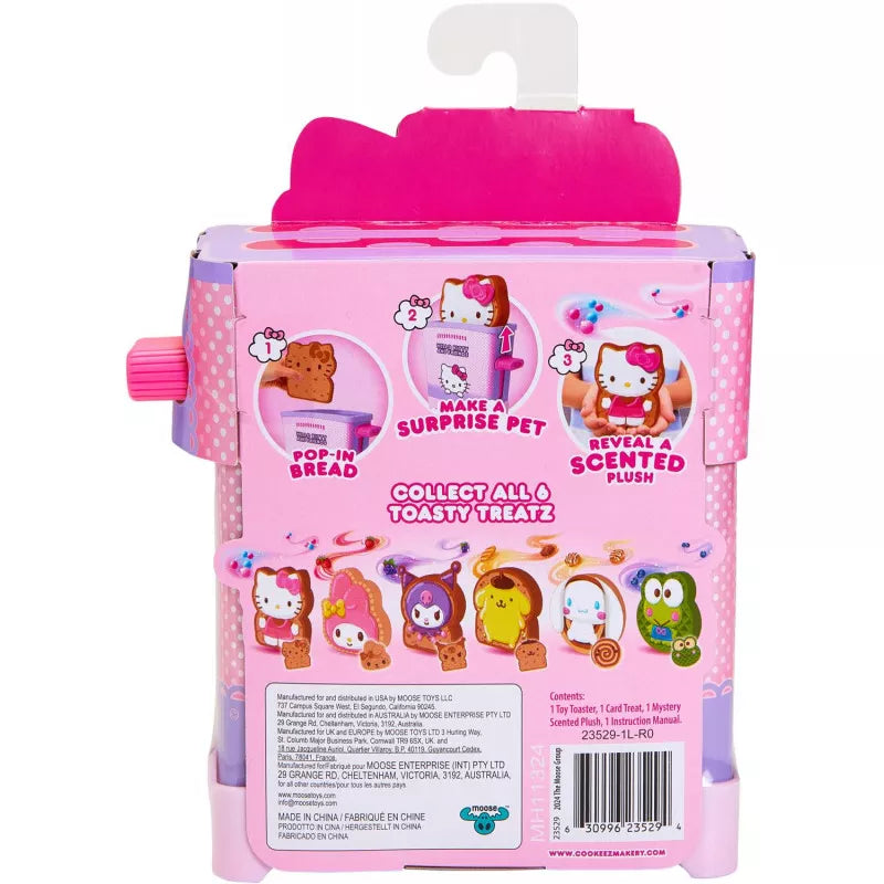 كوكيز ميكري هيلو كيتي وأصدقائها توستي تريتز متنوع الالعاب القطنية Cookiez Makery