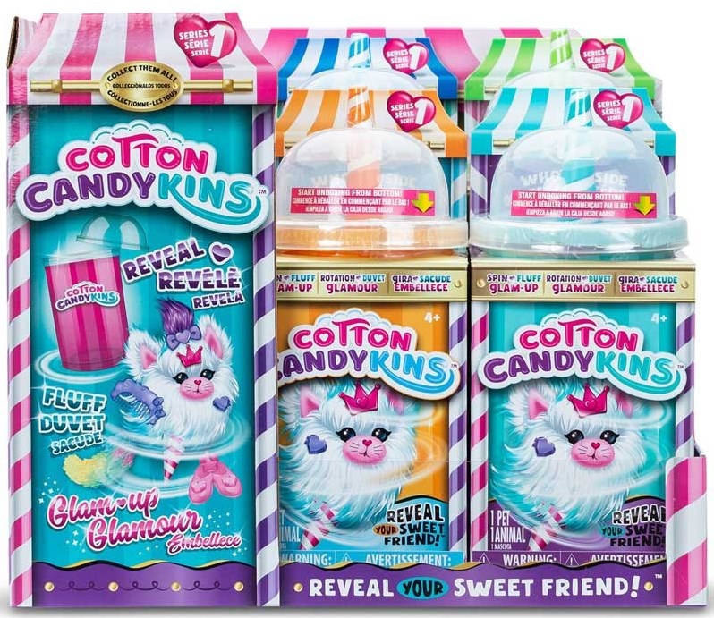 لعبة حلوى القطن متنوع الالعاب القطنية COTTON CANDYKINS