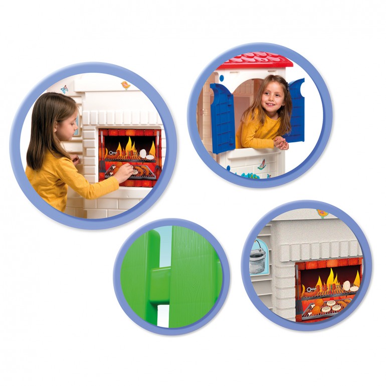 تشيكوس كوخ ريفي للاطفال كانتري كوتاج منازل خارجية Chicos