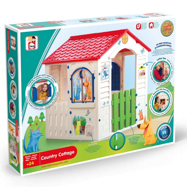 تشيكوس كوخ ريفي للاطفال كانتري كوتاج منازل خارجية Chicos