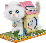 أنيماجيك قطة تمشي مع اصوات الالعاب القطنية Animagic