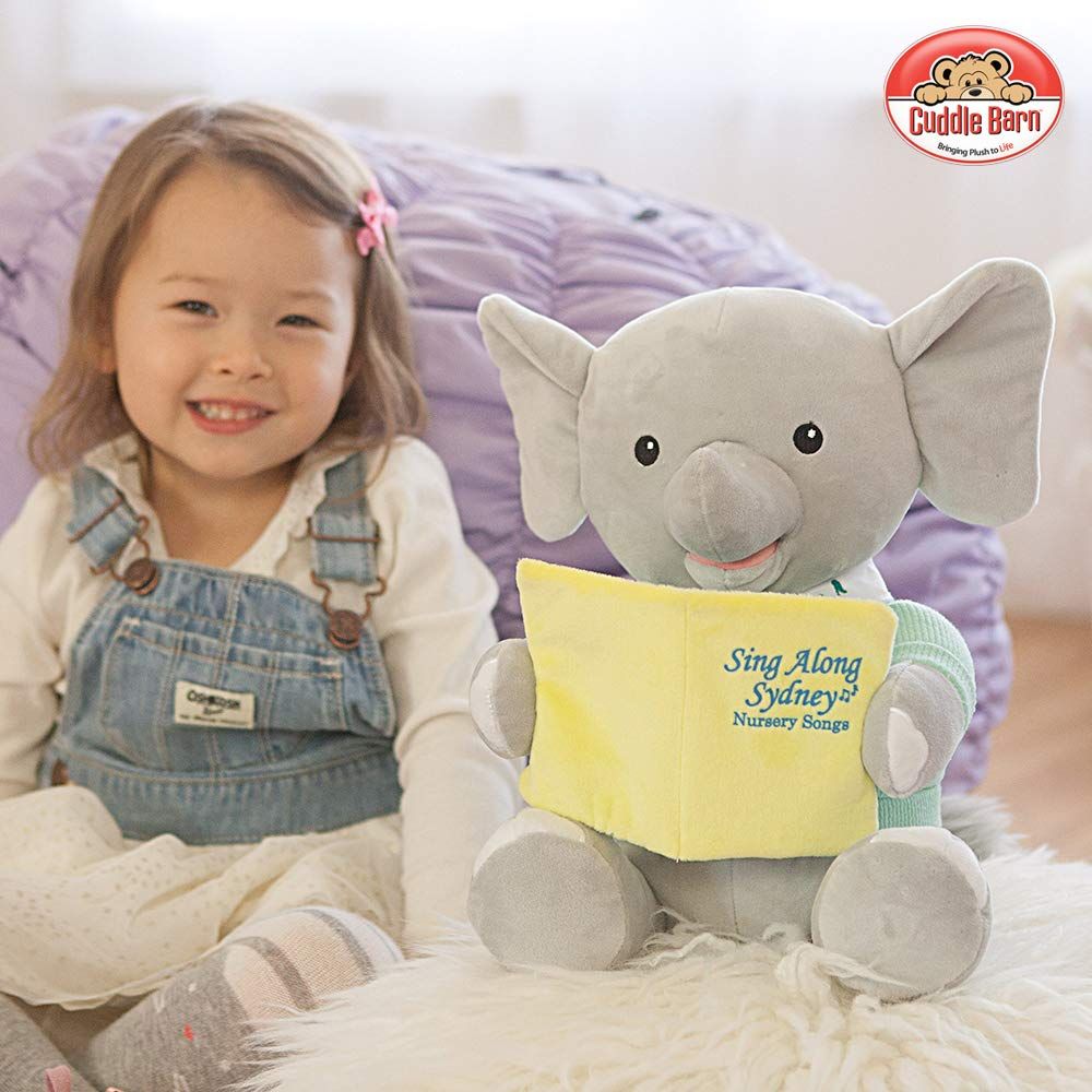كادل بارن دمية الفيل سيدني الالعاب القطنية Cuddle Barn