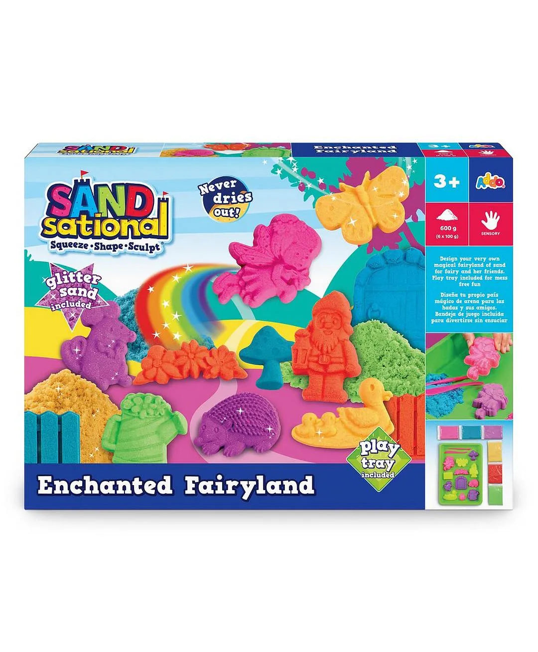 ادو أرض الجنيات الساحرة 600 غرام تشكيل الرمل Addo