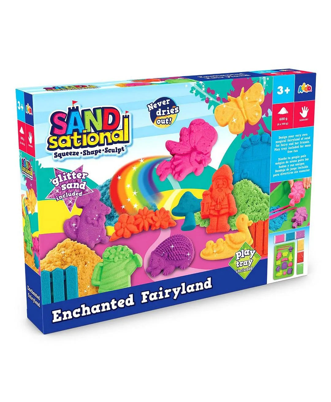 ادو أرض الجنيات الساحرة 600 غرام تشكيل الرمل Addo