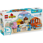 ليجو 10458 دبلو رحلة المثلجات مع بلوي 22 قطعة مكعبات التركيب LEGO