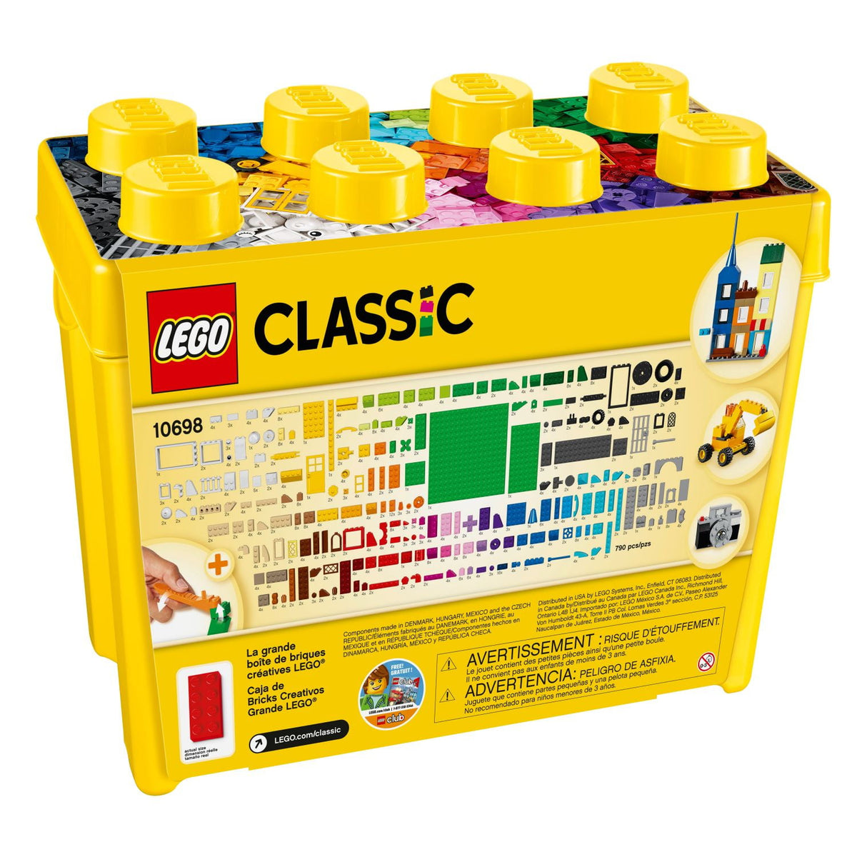 ليجو 10698 كلاسيك طقم تركيبات إبداعية كبيرة مكعبات التركيب LEGO