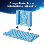 ليجو 43281 ديزني قلعة إلسا الجليدية مكعبات التركيب LEGO